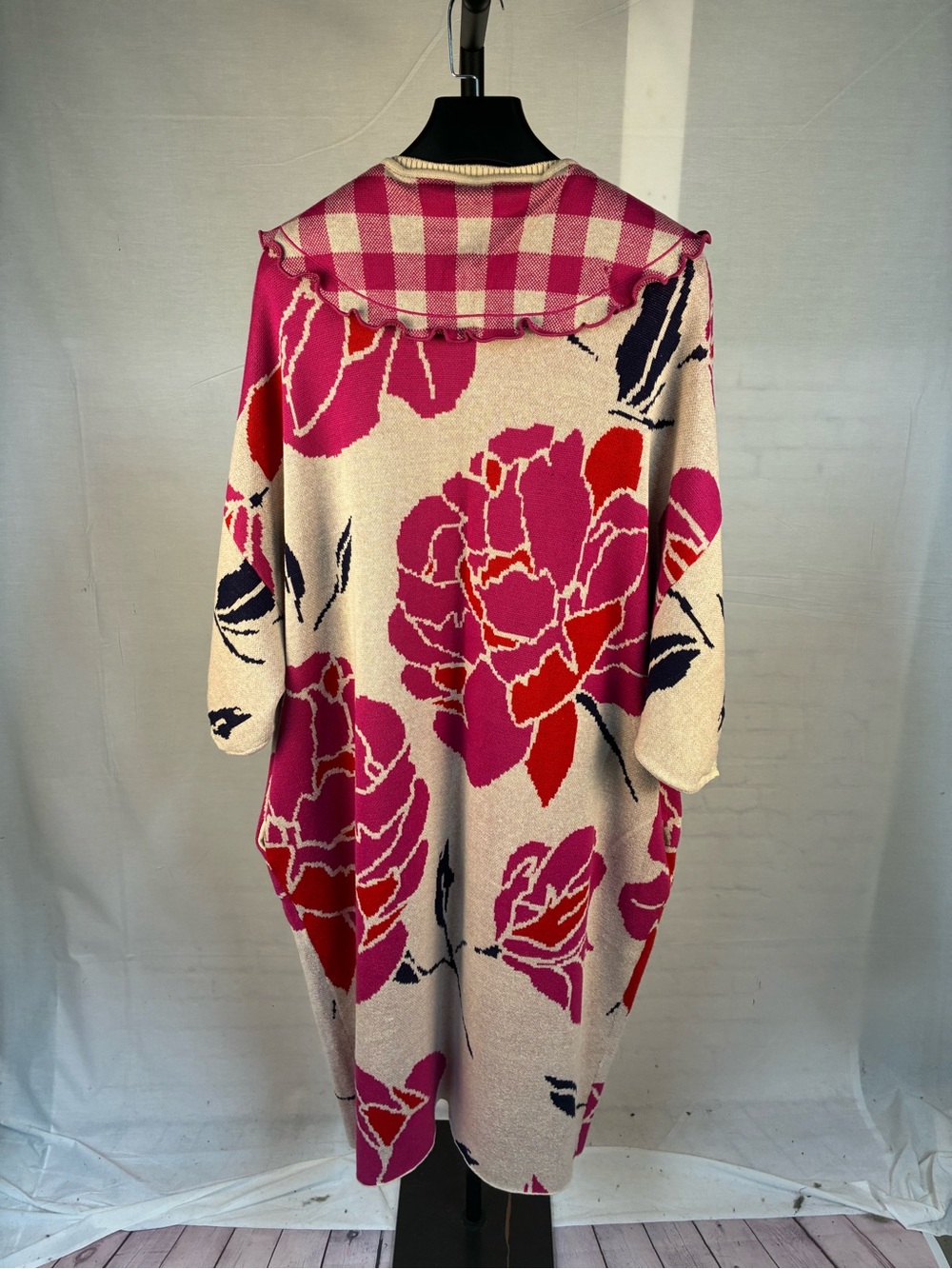 Anthropologie Bel Kazan Collared Duster Cardigan Coatigan OS - Picture 8 of 11